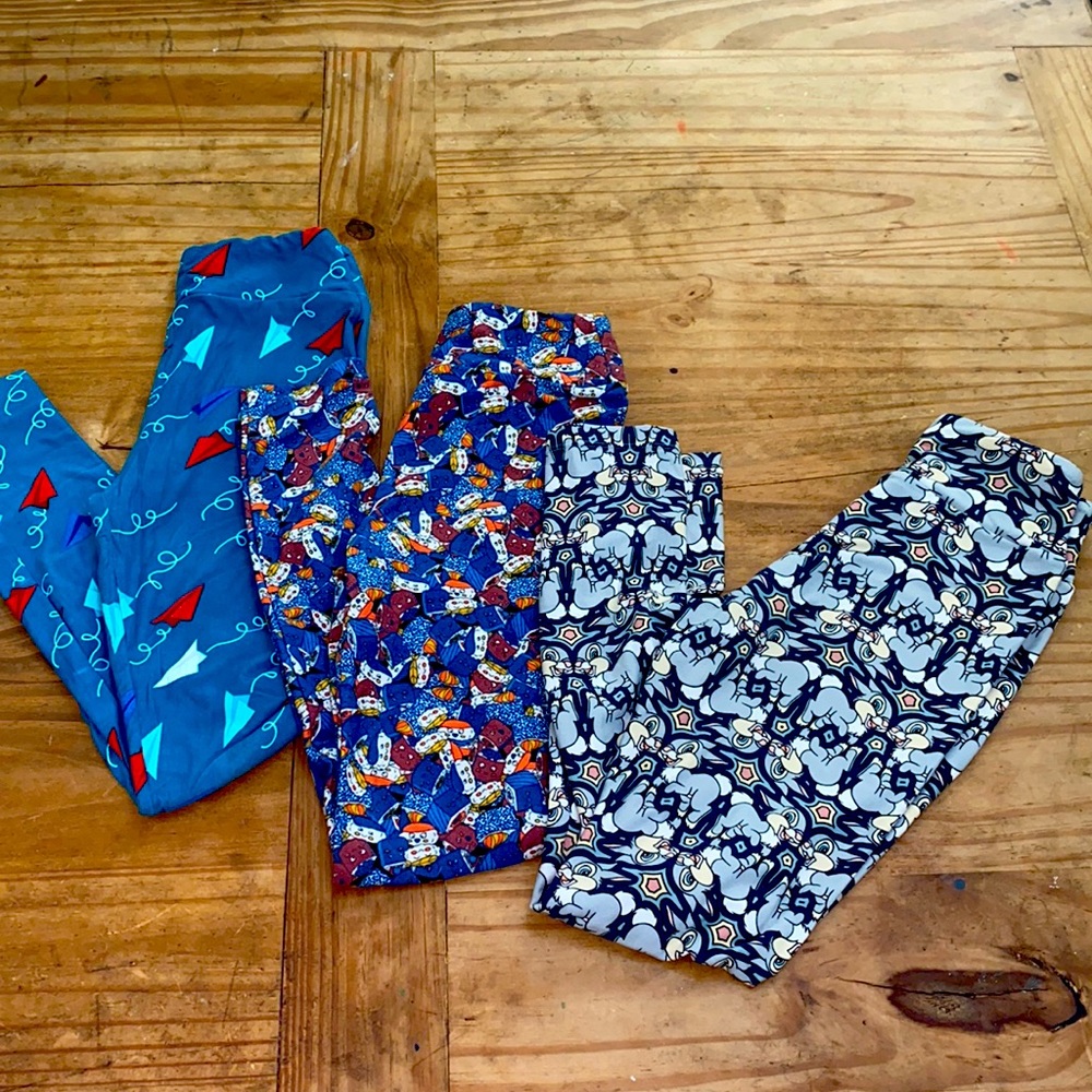 Lot of lularoe tween leggings